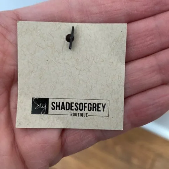 Shades of Neutral Soft Tone Acrylic Scarf - Picture 5 of 6